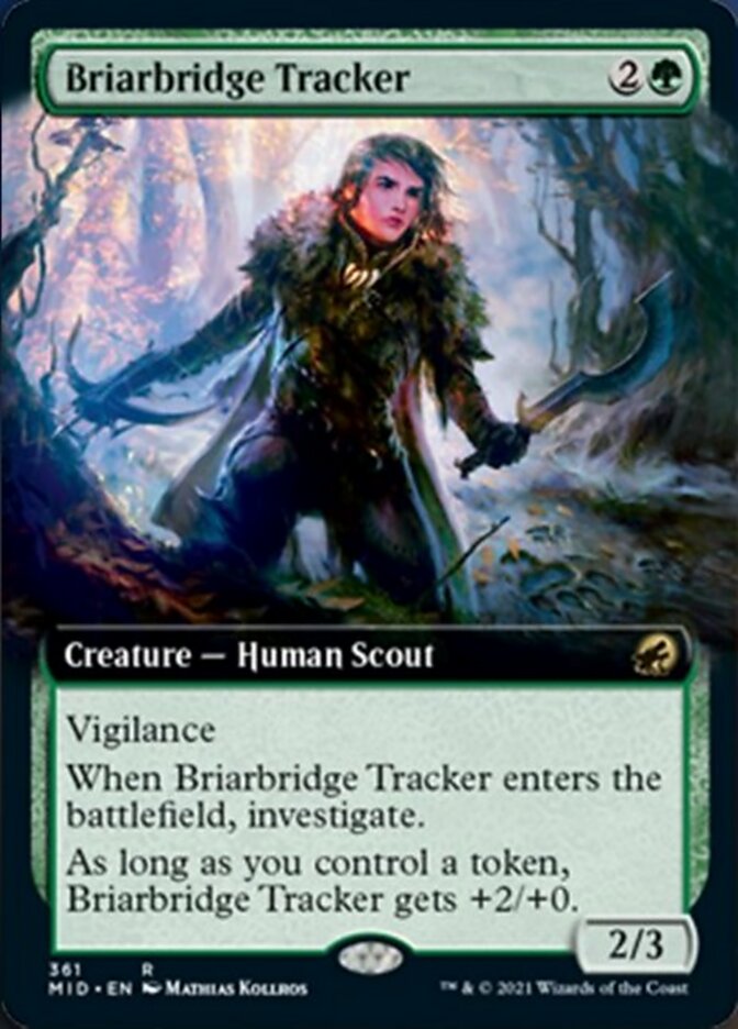 Briarbridge Tracker (Extended Art) [Innistrad: Midnight Hunt] | Mega City Incorporated