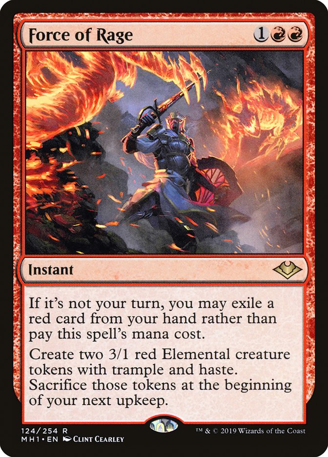 Force of Rage [Modern Horizons] | Mega City Incorporated