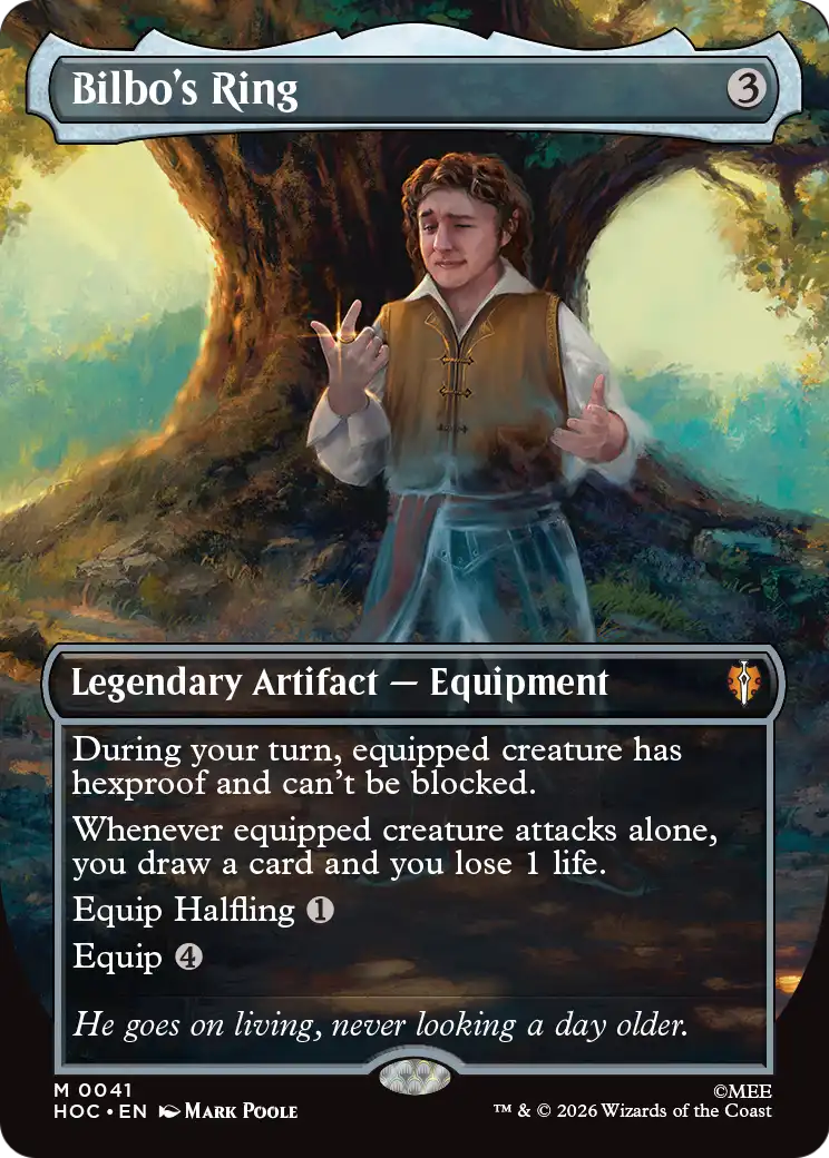 Bilbo's Ring (Borderless) [The Hobbit: Eternal-Legal] | Mega City Incorporated