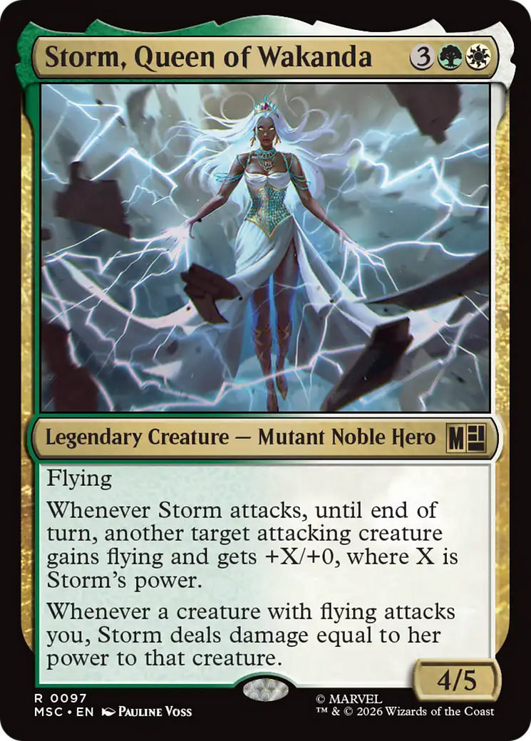Storm, Queen of Wakanda [Marvel Super Heroes Commander] | Mega City Incorporated