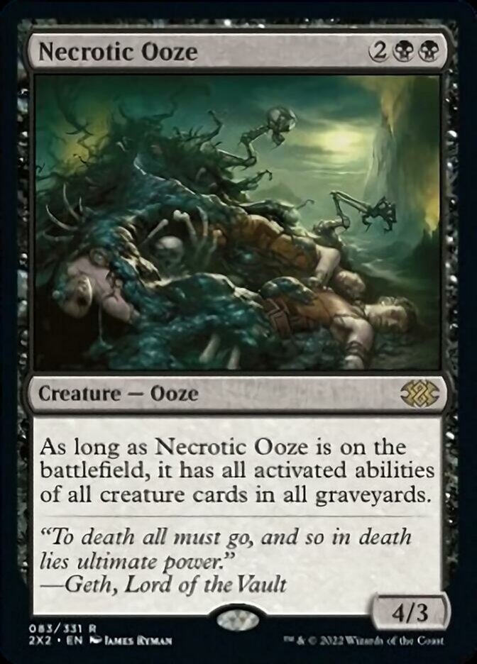 Necrotic Ooze [Double Masters 2022] | Mega City Incorporated