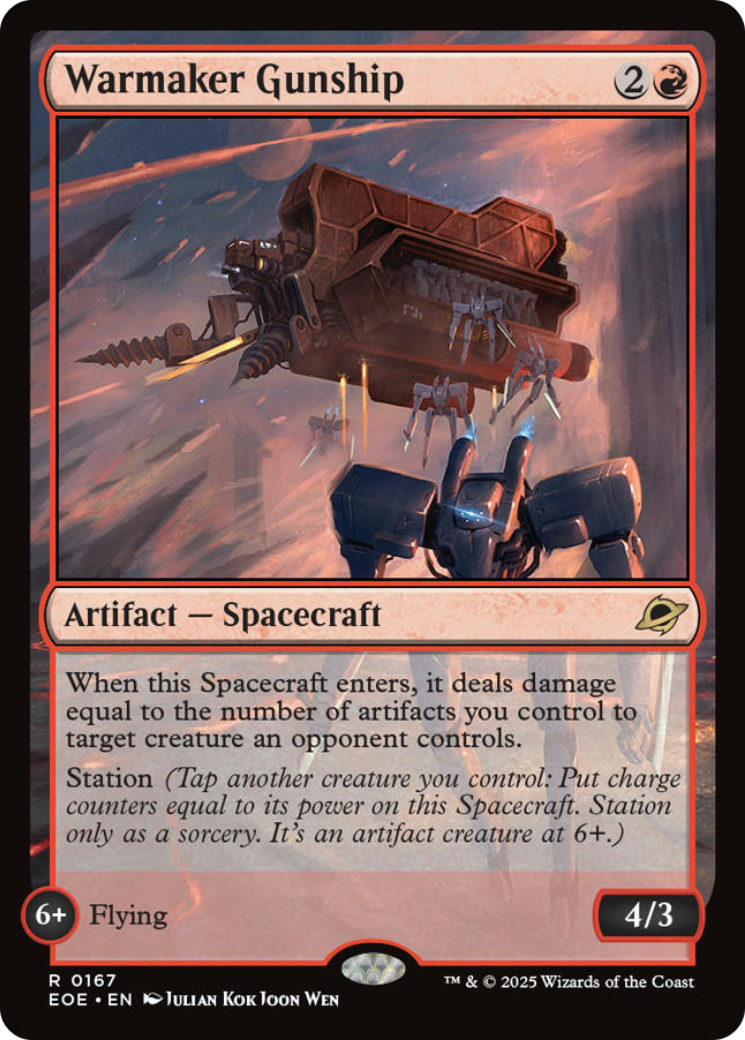 Warmaker Gunship [Edge of Eternities] | Mega City Incorporated