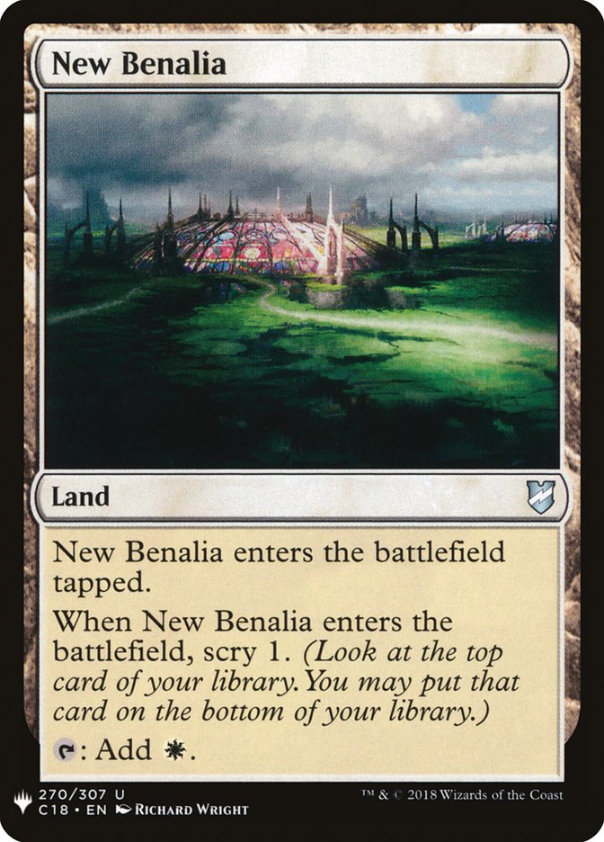 New Benalia [Mystery Booster] | Mega City Incorporated