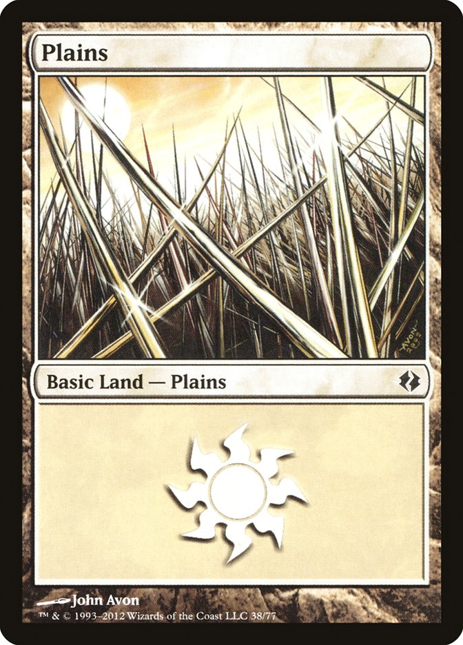 Plains (38) [Duel Decks: Venser vs. Koth] | Mega City Incorporated