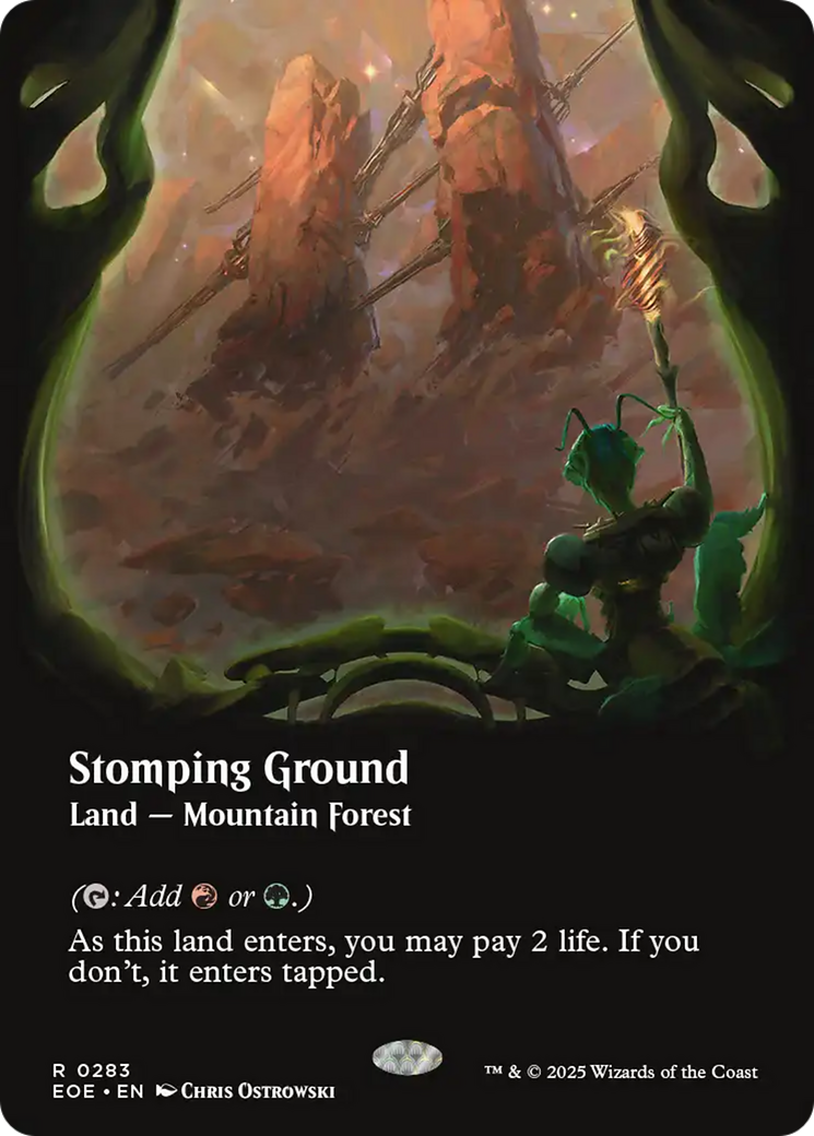 Stomping Ground (Borderless) [Edge of Eternities] | Mega City Incorporated