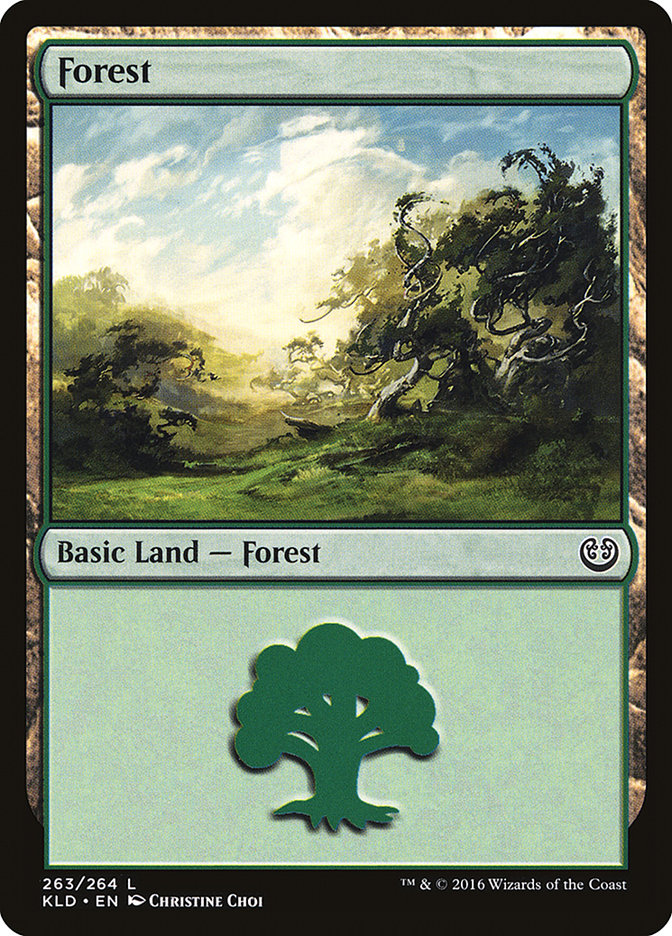 Forest (263) [Kaladesh] | Mega City Incorporated