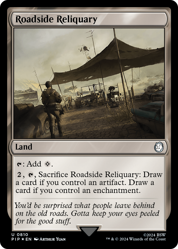 Roadside Reliquary (Surge Foil) [Fallout] | Mega City Incorporated