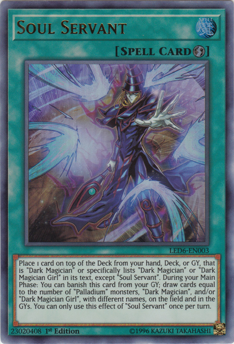Soul Servant [LED6-EN003] Ultra Rare | Mega City Incorporated
