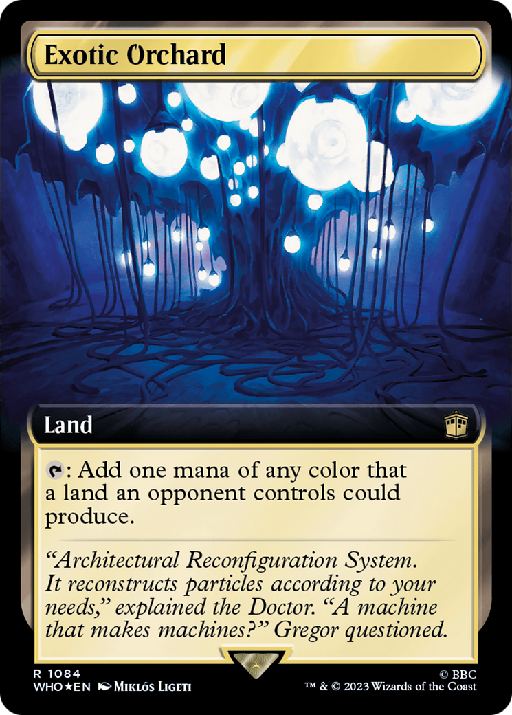 Exotic Orchard (Extended Art) (Surge Foil) [Doctor Who] | Mega City Incorporated