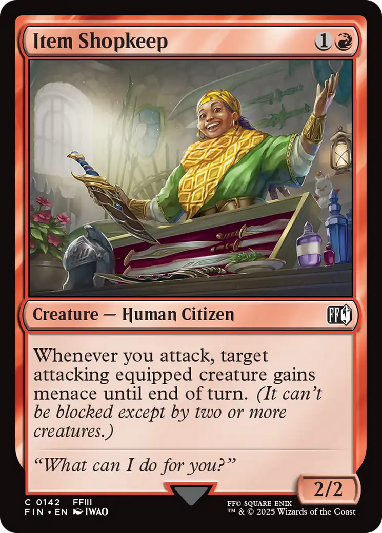 Item Shopkeep [FINAL FANTASY] | Mega City Incorporated