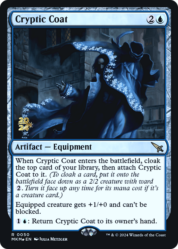 Cryptic Coat [Murders at Karlov Manor Prerelease Promos] | Mega City Incorporated