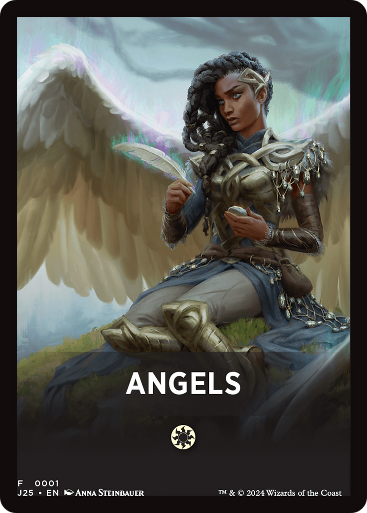 Angels Theme Card [Foundations Jumpstart Front Cards] | Mega City Incorporated