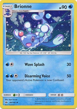 Brionne (40/149) (Cosmos Holo) [Sun & Moon: Base Set] | Mega City Incorporated