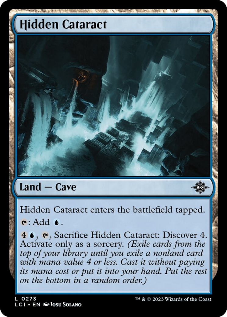 Hidden Cataract [The Lost Caverns of Ixalan] | Mega City Incorporated