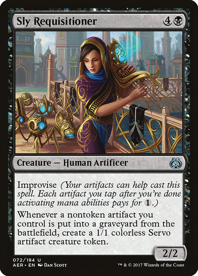 Sly Requisitioner [Aether Revolt] | Mega City Incorporated