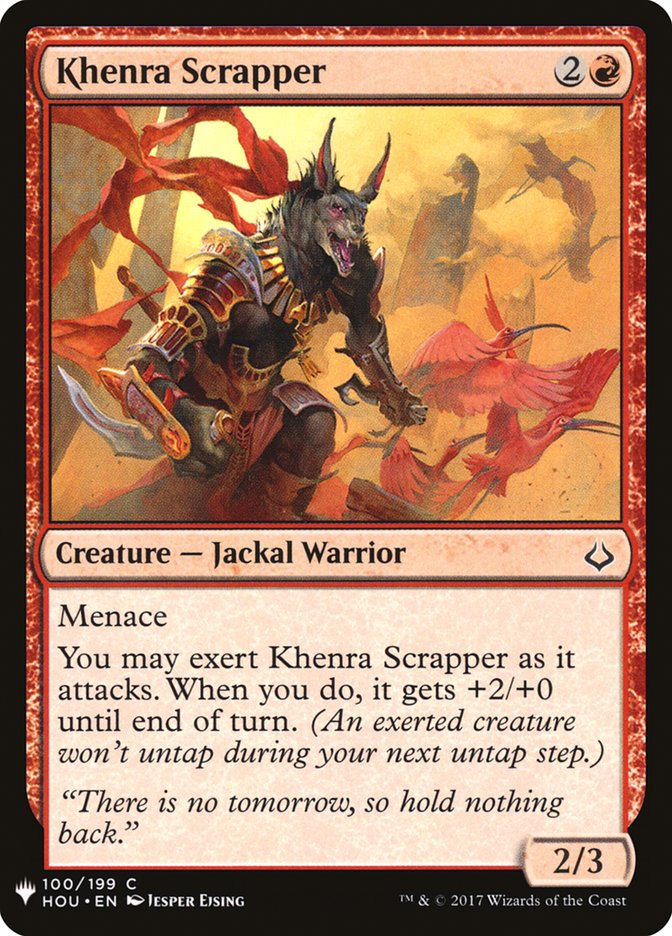 Khenra Scrapper [Mystery Booster] | Mega City Incorporated