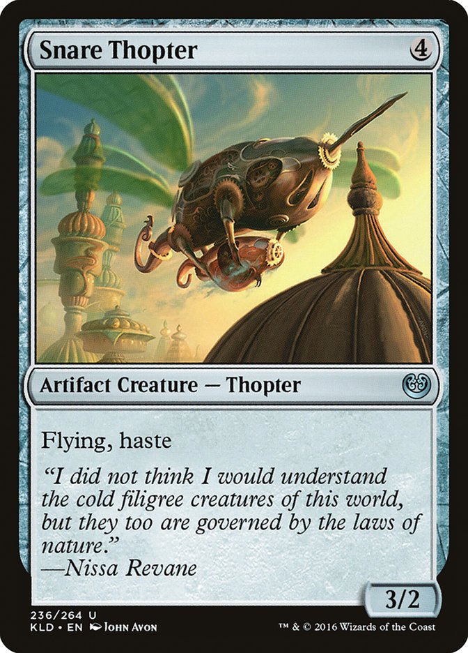 Snare Thopter [Kaladesh] | Mega City Incorporated