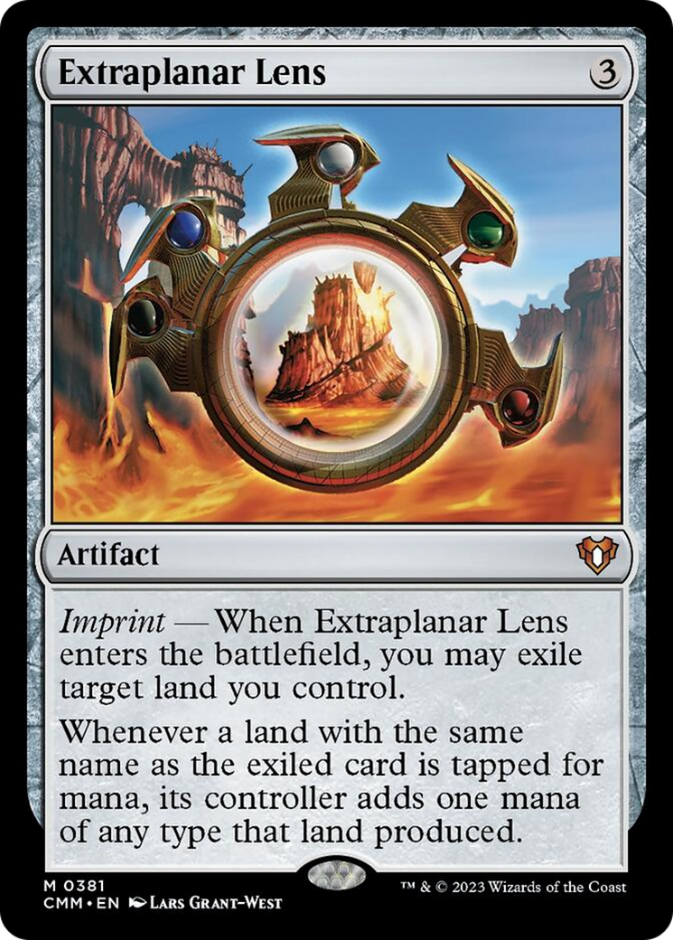 Extraplanar Lens [Commander Masters] | Mega City Incorporated