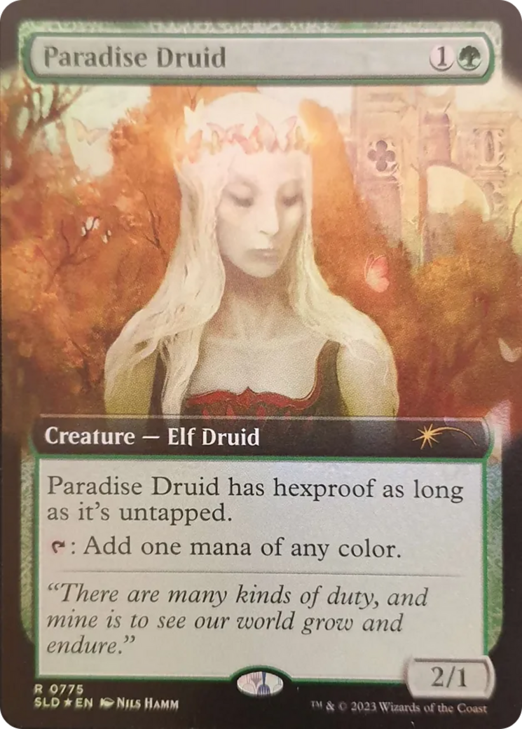 Paradise Druid (Extended Art) [Secret Lair Drop Series] | Mega City Incorporated