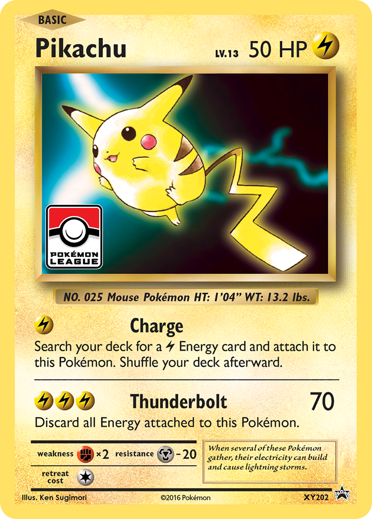 Pikachu (XY202) [XY: Black Star Promos] | Mega City Incorporated