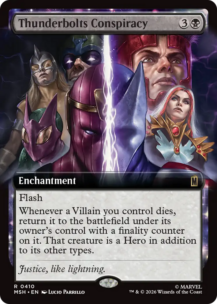 Thunderbolts Conspiracy (Extended Art) [Marvel Super Heroes] | Mega City Incorporated