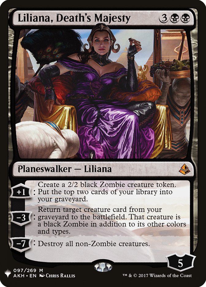 Liliana, Death's Majesty [The List] | Mega City Incorporated