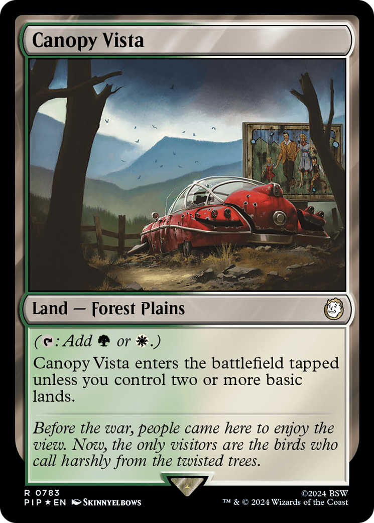 Canopy Vista (Surge Foil) [Fallout] | Mega City Incorporated