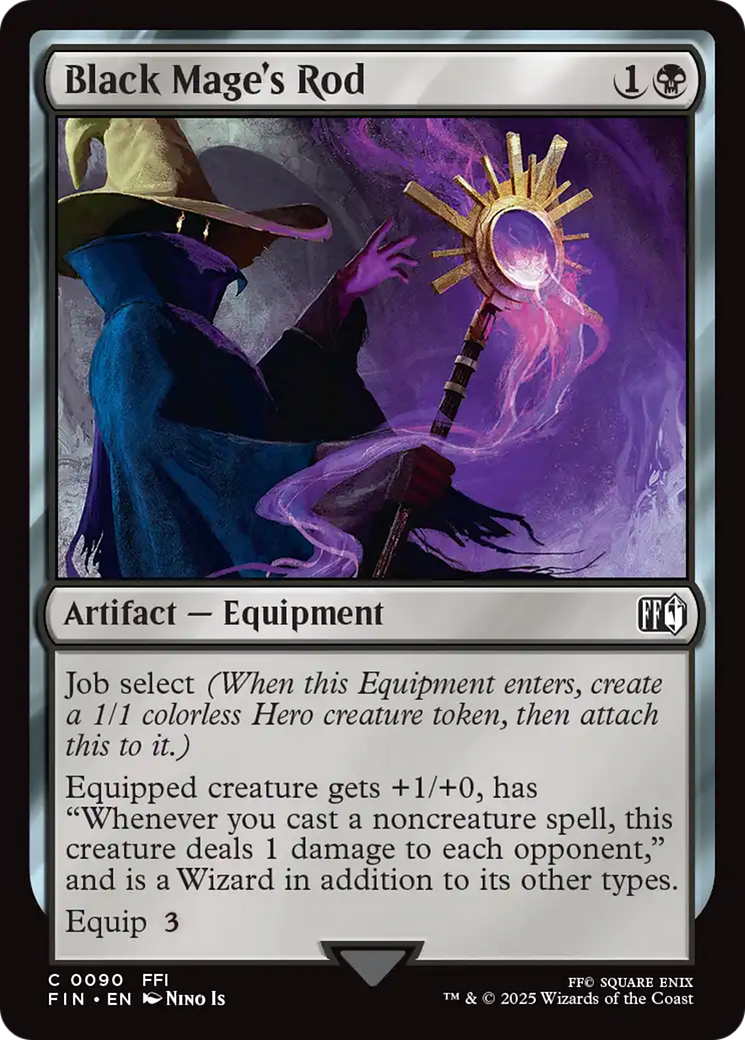Black Mage's Rod [FINAL FANTASY] | Mega City Incorporated