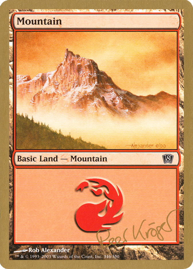 Mountain (pk346) (Peer Kroger) [World Championship Decks 2003] | Mega City Incorporated