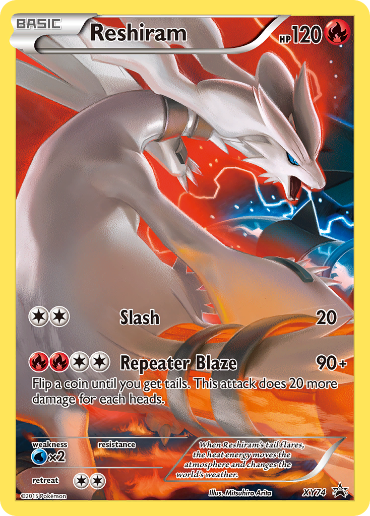 Reshiram (XY74) [XY: Black Star Promos] | Mega City Incorporated