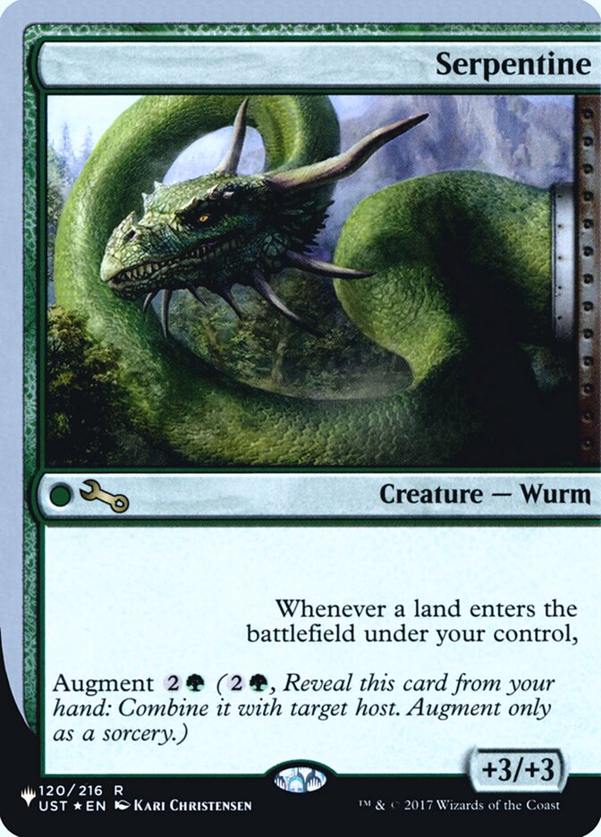 Serpentine (Unfinity Foil Edition) [The List] | Mega City Incorporated