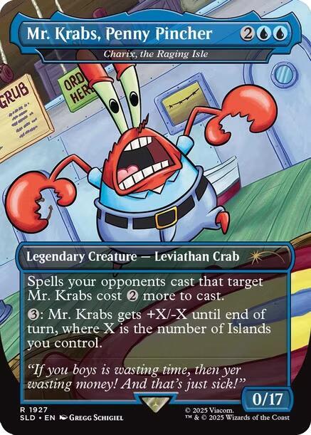 Mr. Krabs, Penny Pincher - Charix, the Raging Isle [Secret Lair Drop Series] | Mega City Incorporated