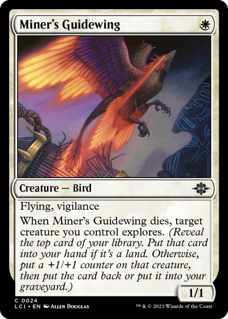 Miner's Guidewing [The Lost Caverns of Ixalan] | Mega City Incorporated