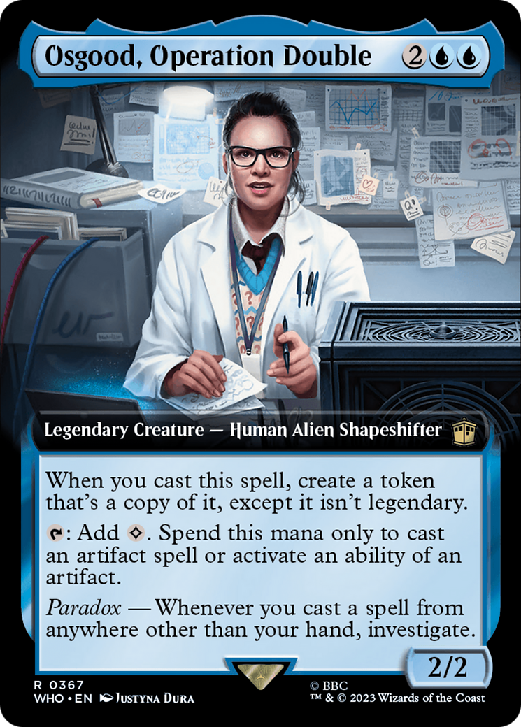 Osgood, Operation Double (Extended Art) [Doctor Who] | Mega City Incorporated