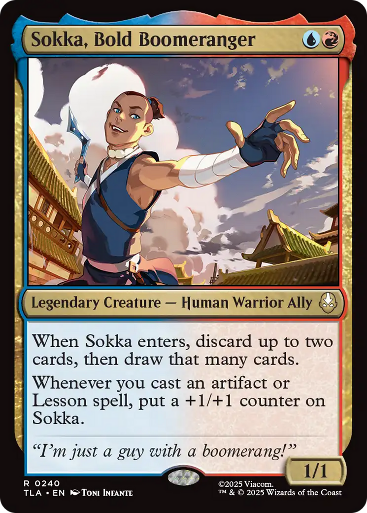 Sokka, Bold Boomeranger [Avatar: The Last Airbender] | Mega City Incorporated