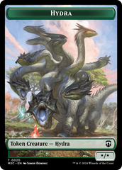 Hydra // Boar Double-Sided Token [Modern Horizons 3 Commander Tokens] | Mega City Incorporated