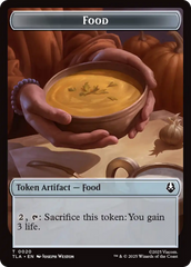 Food (0020) // Ally (0007) Double-Sided Token [Avatar: The Last Airbender Tokens] | Mega City Incorporated
