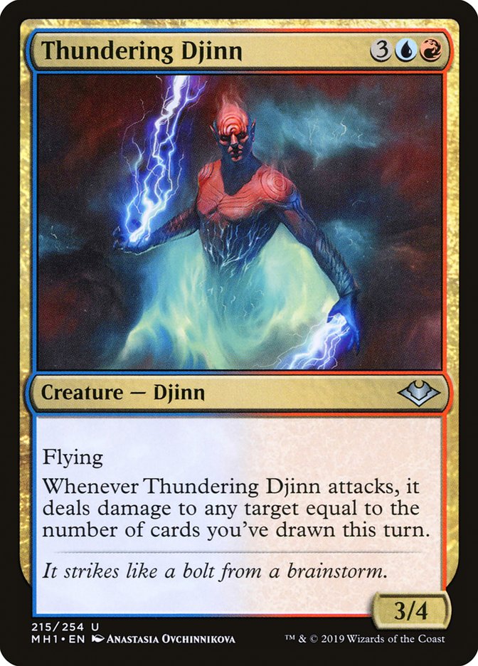 Thundering Djinn [Modern Horizons] | Mega City Incorporated