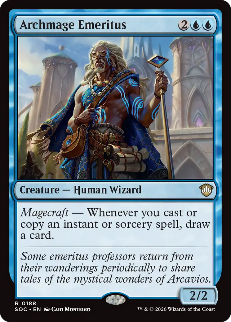 Archmage Emeritus [Secrets of Strixhaven Commander] | Mega City Incorporated