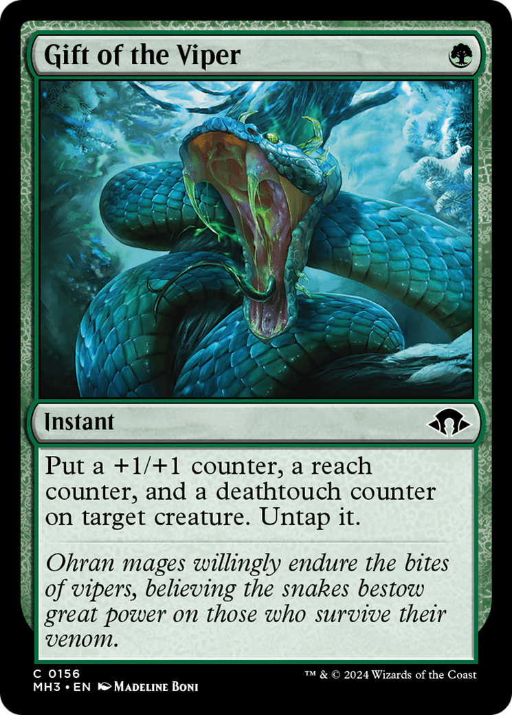 Gift of the Viper [Modern Horizons 3] | Mega City Incorporated