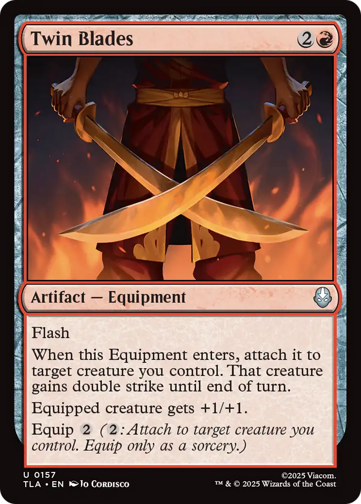 Twin Blades [Avatar: The Last Airbender] | Mega City Incorporated