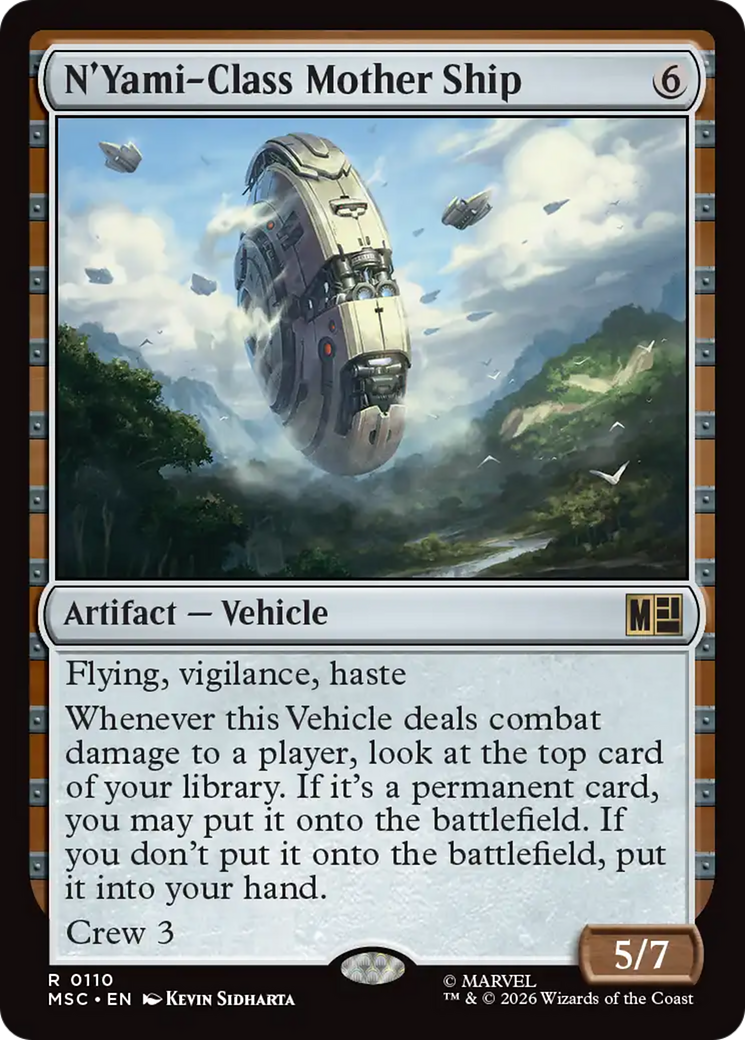N'Yami-Class Mother Ship [Marvel Super Heroes Commander] | Mega City Incorporated