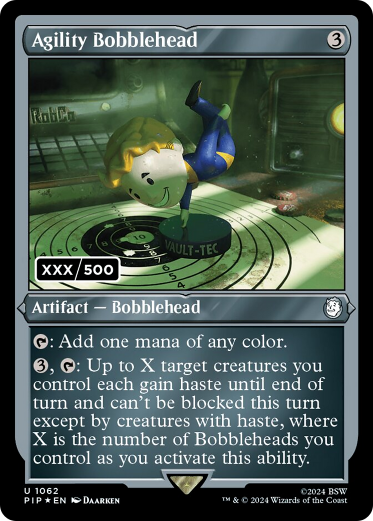 Agility Bobblehead (Serial Numbered) [Fallout] | Mega City Incorporated