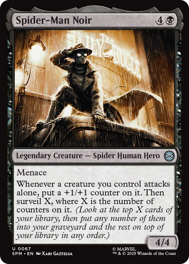 Spider-Man Noir [Marvel's Spider-Man] | Mega City Incorporated