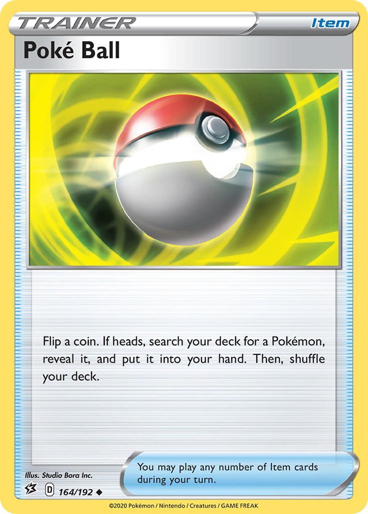 Poke Ball (164/192) [Sword & Shield: Rebel Clash] | Mega City Incorporated