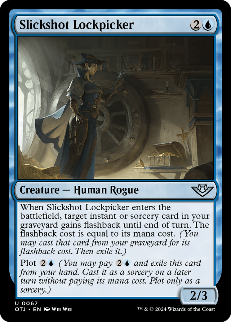Slickshot Lockpicker [Outlaws of Thunder Junction] | Mega City Incorporated