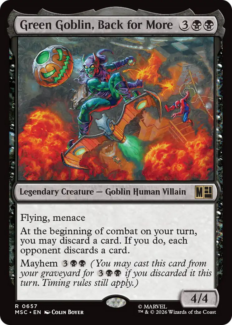 Green Goblin, Back for More [Marvel Super Heroes Commander] | Mega City Incorporated