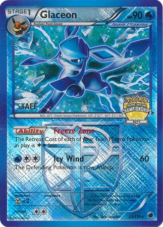 Glaceon (023/116) (City Championships) (Staff) [League & Championship Cards] | Mega City Incorporated