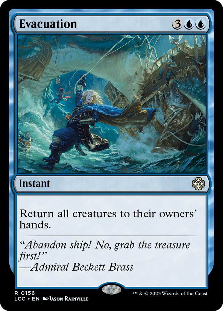 Evacuation [The Lost Caverns of Ixalan Commander] | Mega City Incorporated
