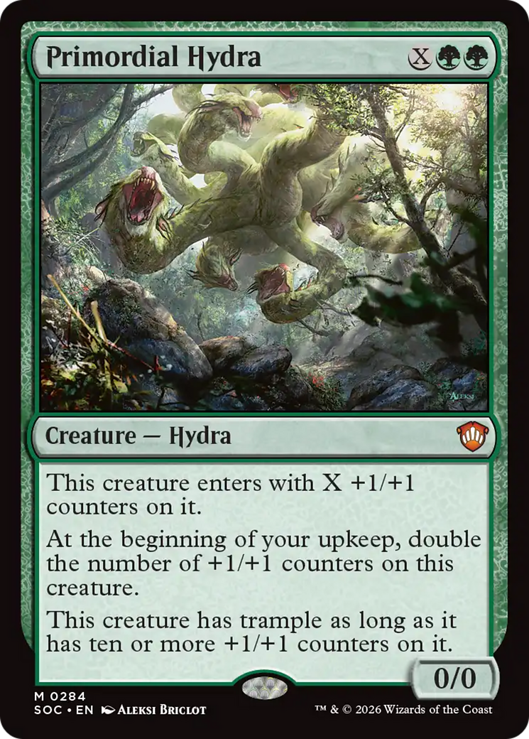 Primordial Hydra [Secrets of Strixhaven Commander] | Mega City Incorporated